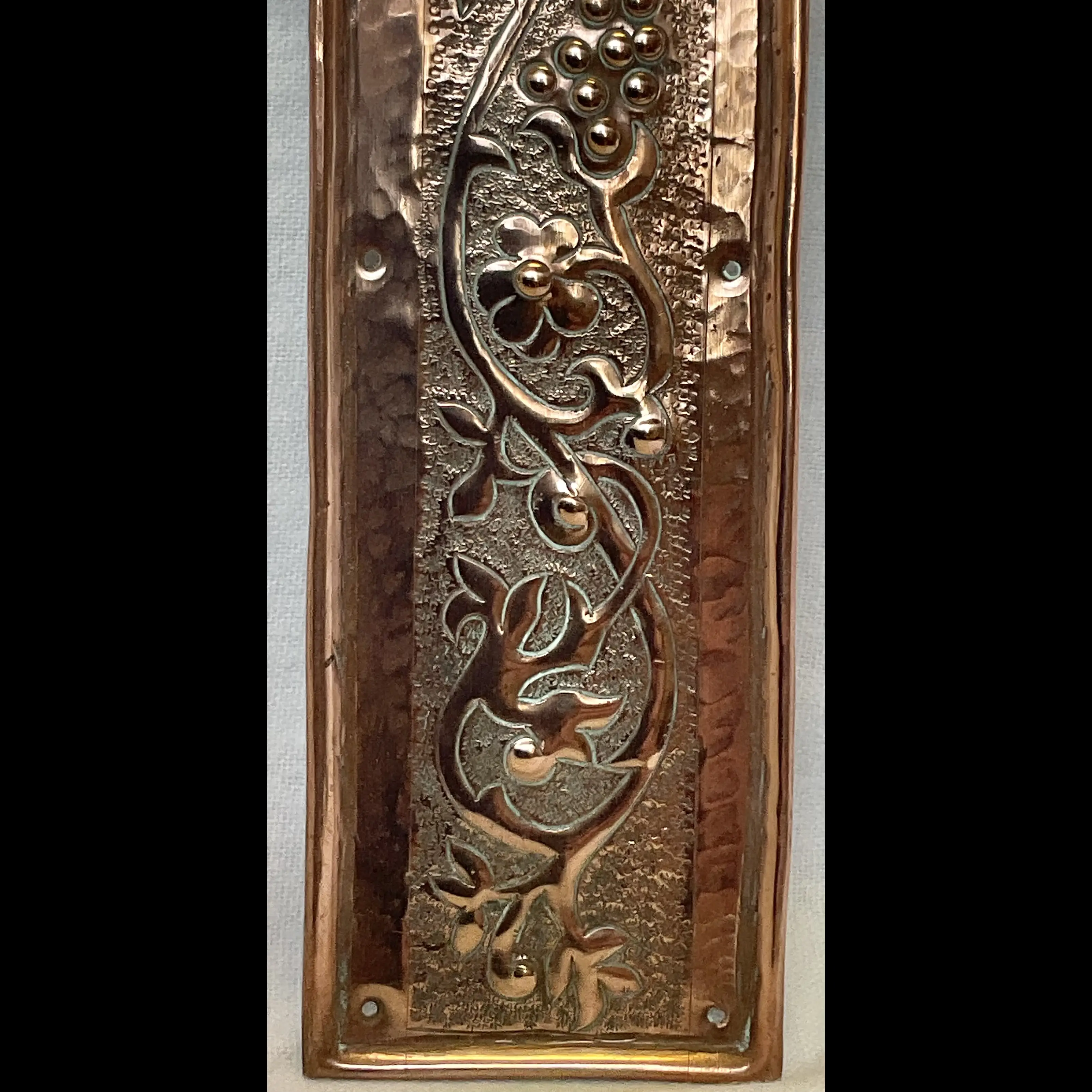 keswick school of industrial art ksia copper small door finger plate