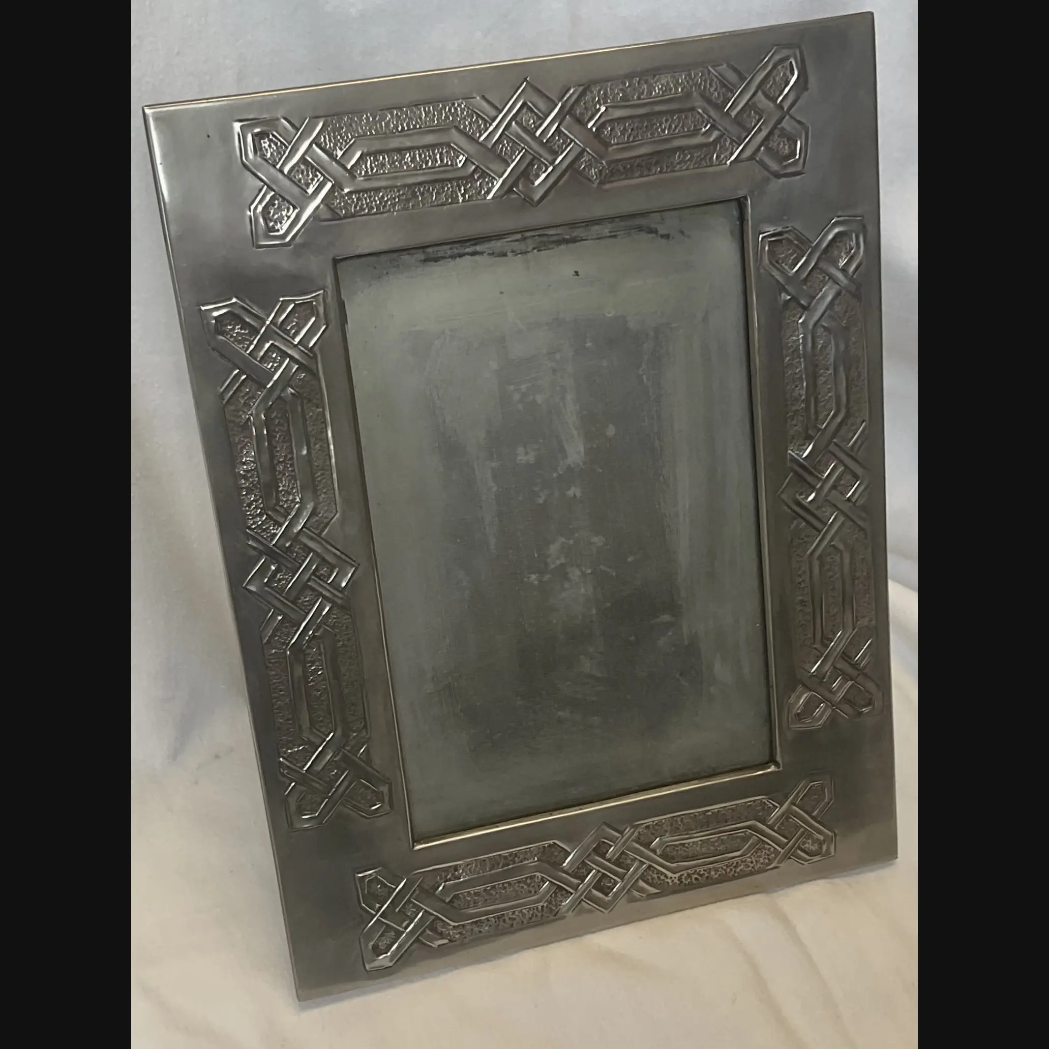 scottish school large arts and crafts easel back photo frame in the glasgow school style