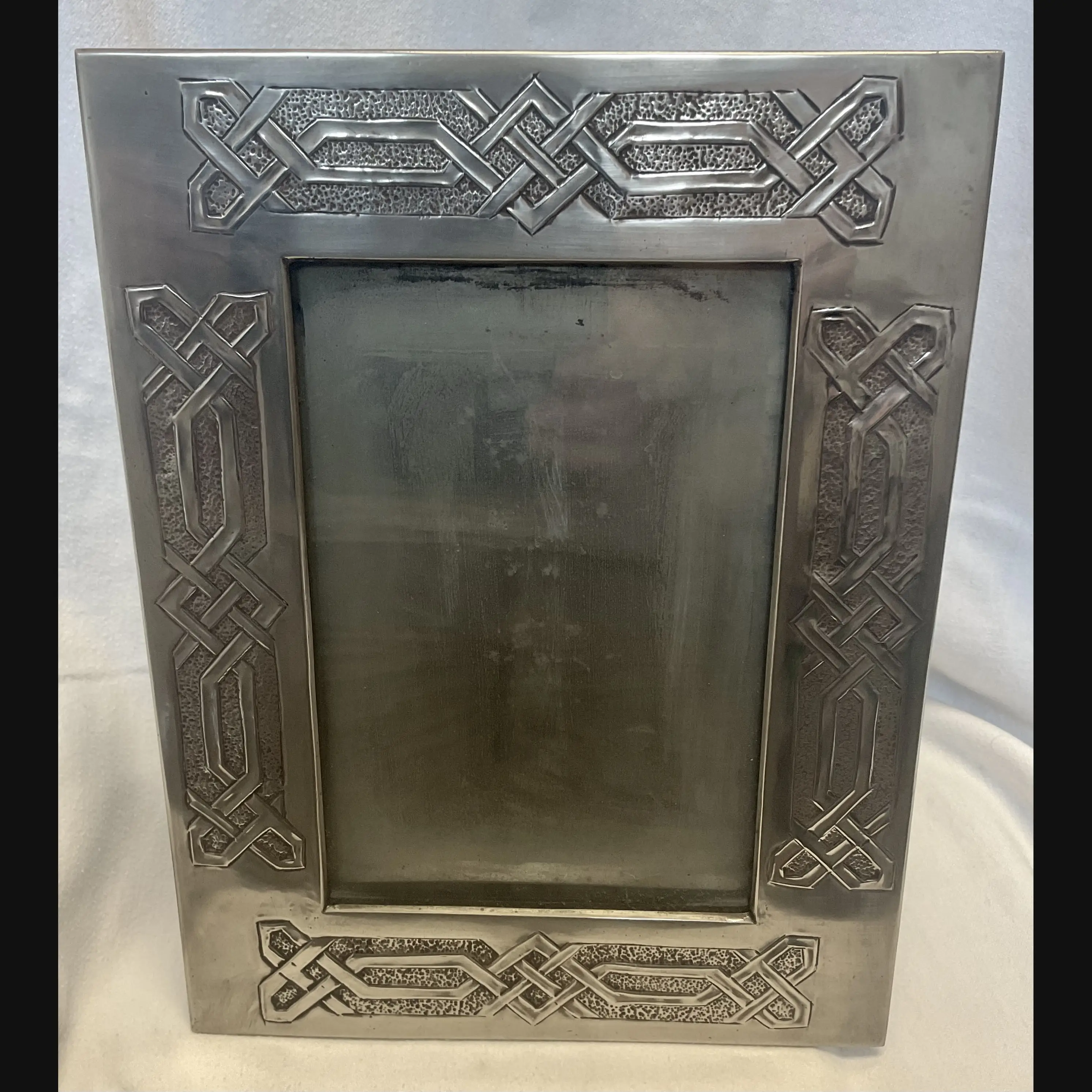 scottish school large arts and crafts easel back photo frame in the glasgow school style