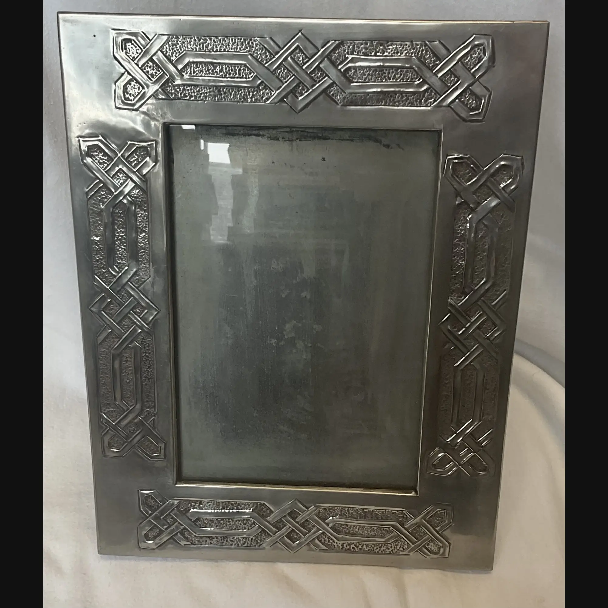 scottish school large arts and crafts easel back photo frame in the glasgow school style