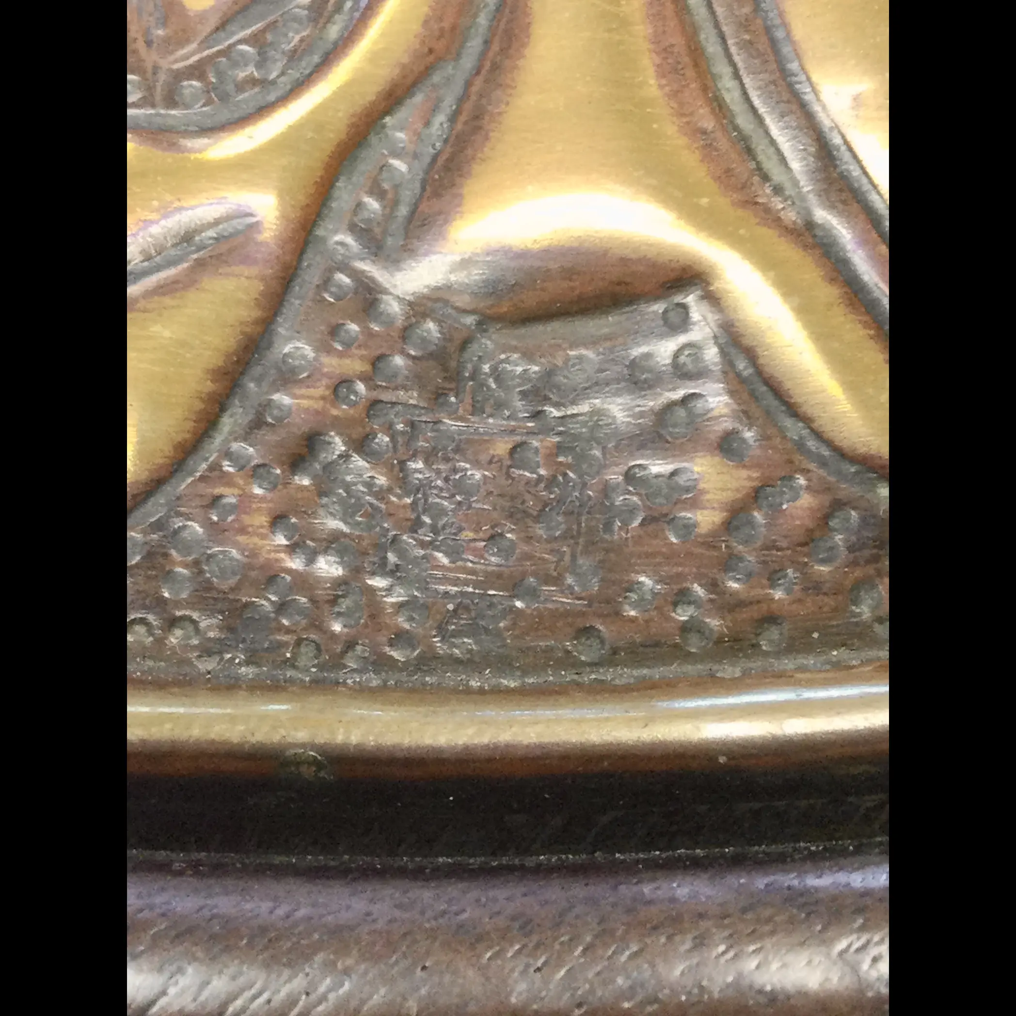 pair keswick school of industrial arts diamond jubilee marked arts and crafts mirrors