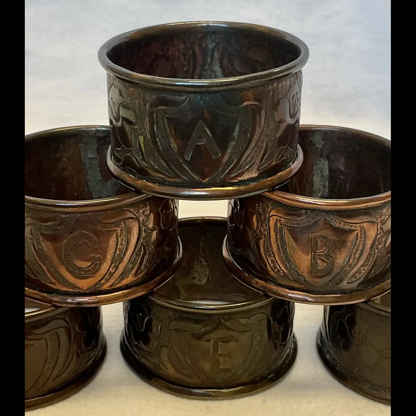 Keswick School Of Industrial Arts Copper Arts And Crafts Napkin Ring