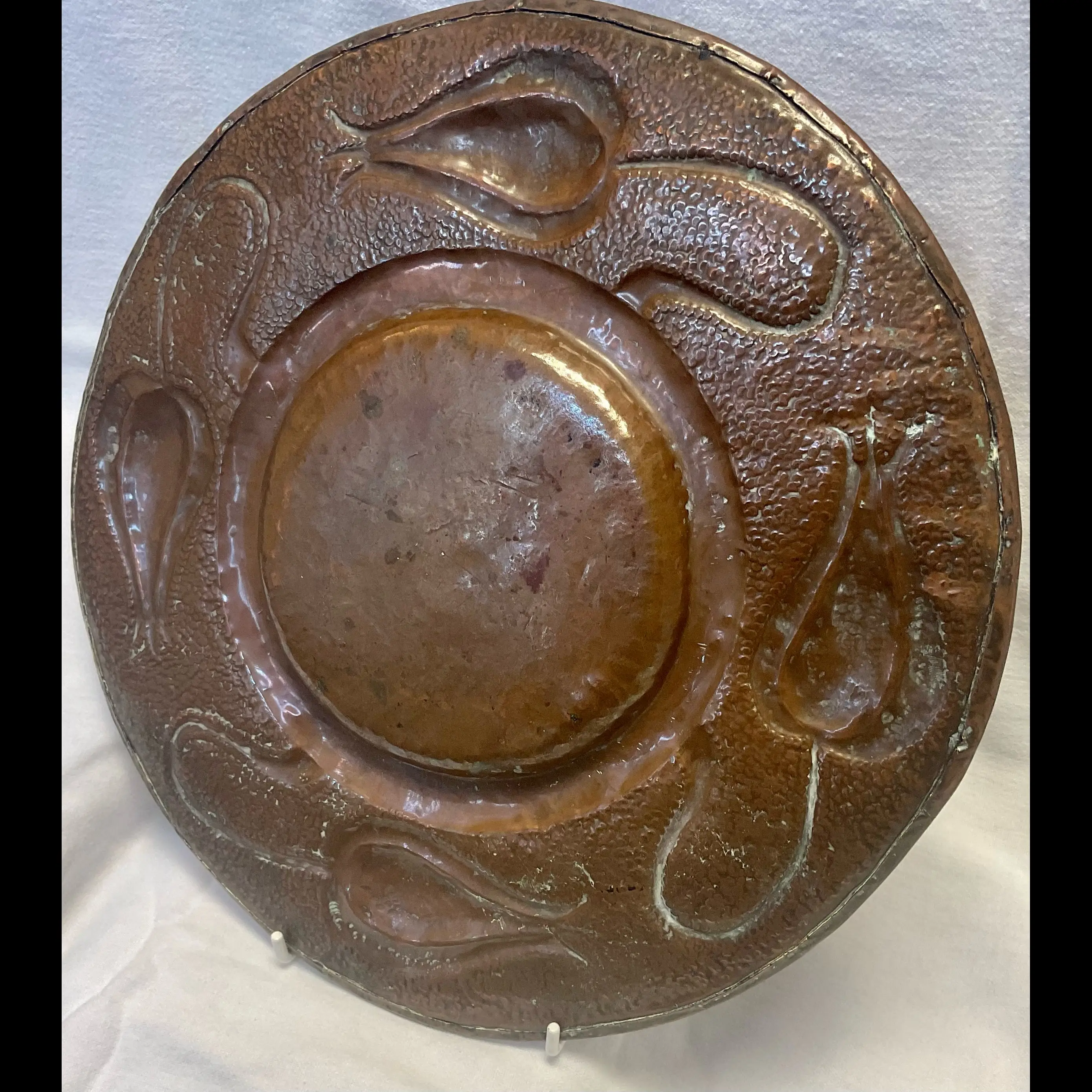 norman ernest spittle art fittings limited arts and crafts copper tray