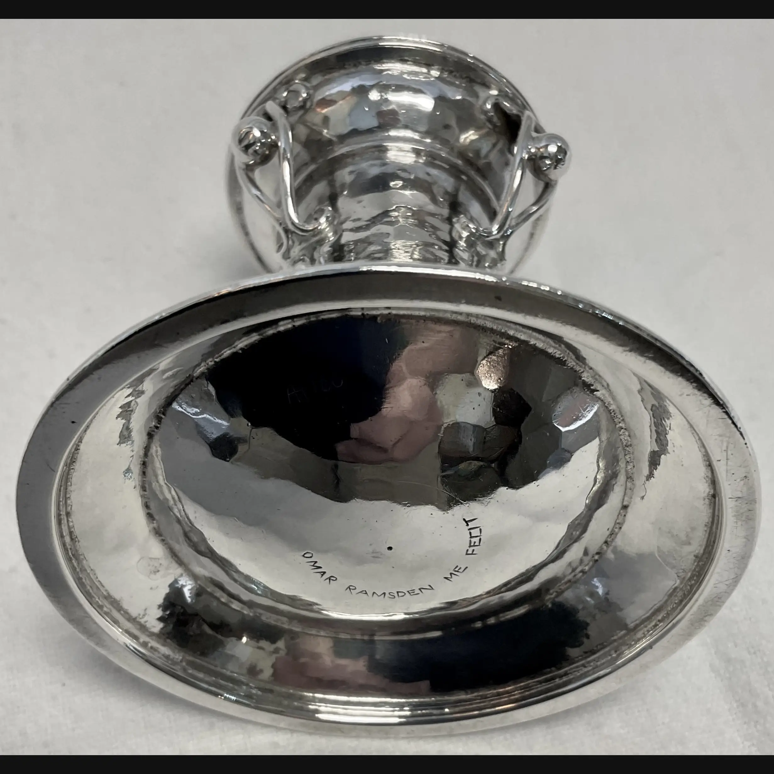 omar ramsden silver pepperette two