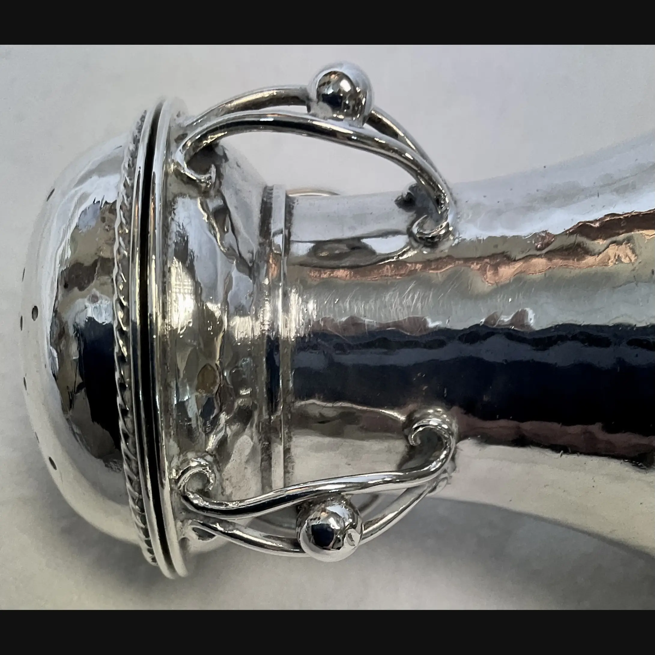 omar ramsden silver pepperette two