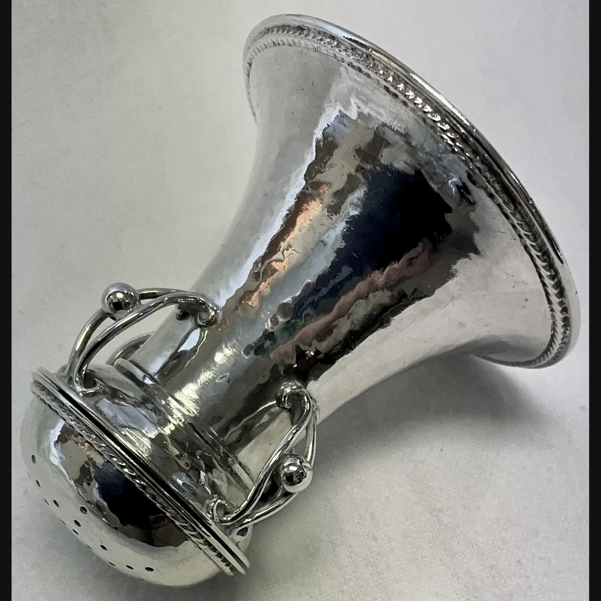 omar ramsden silver pepperette two