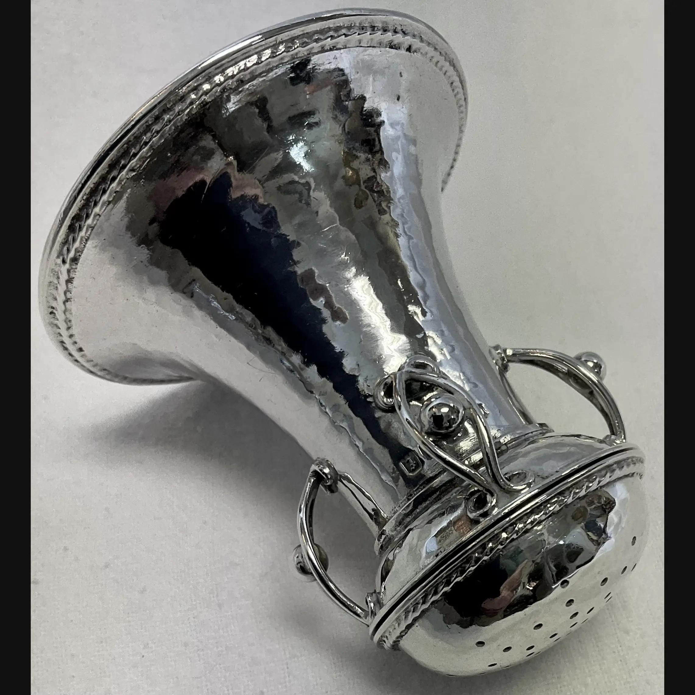 omar ramsden silver pepperette two