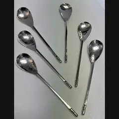 keswick school of industrial art ksia arts and crafts marching set of silver spoons in the roman manner c1928