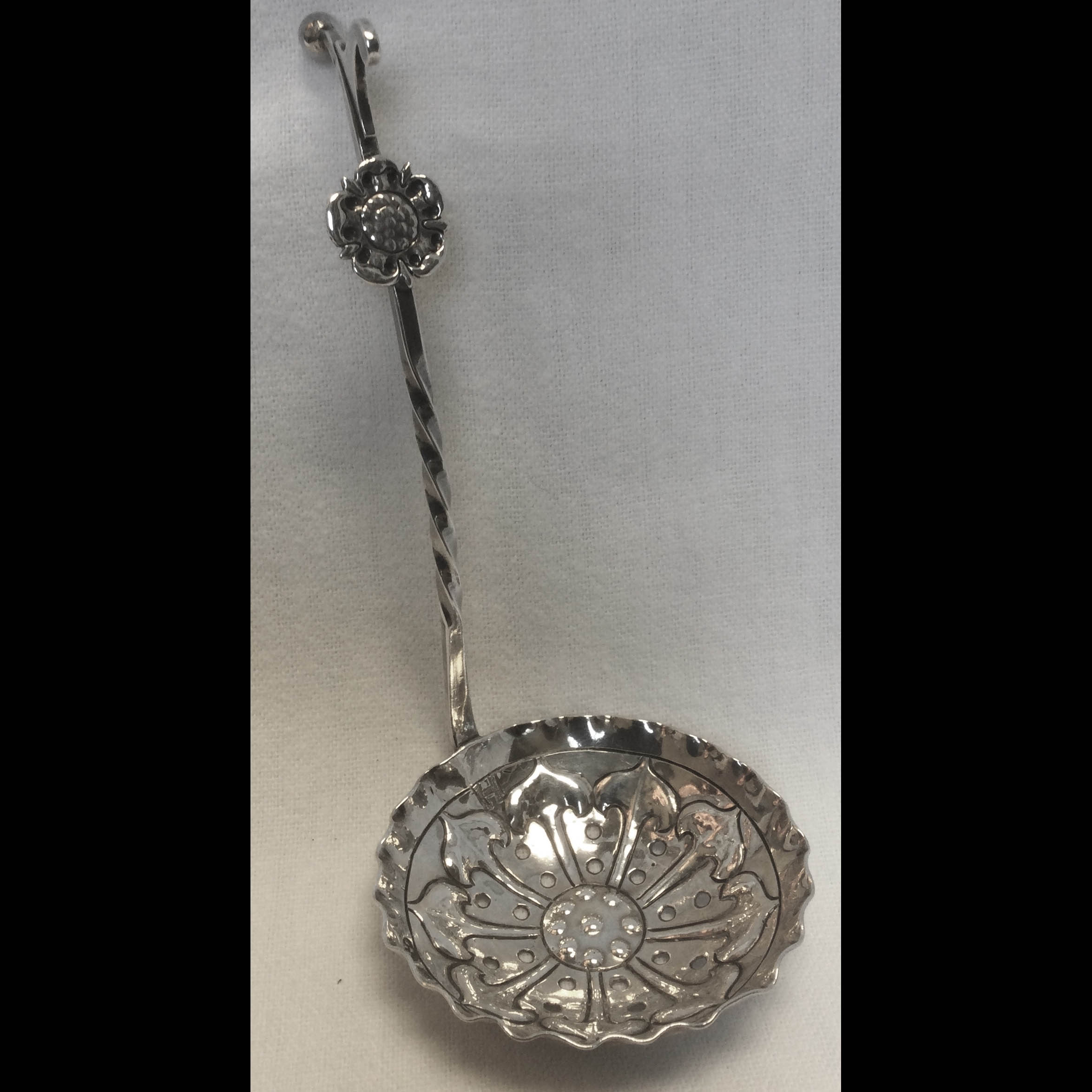 keswick silver sugar sifter spoon left