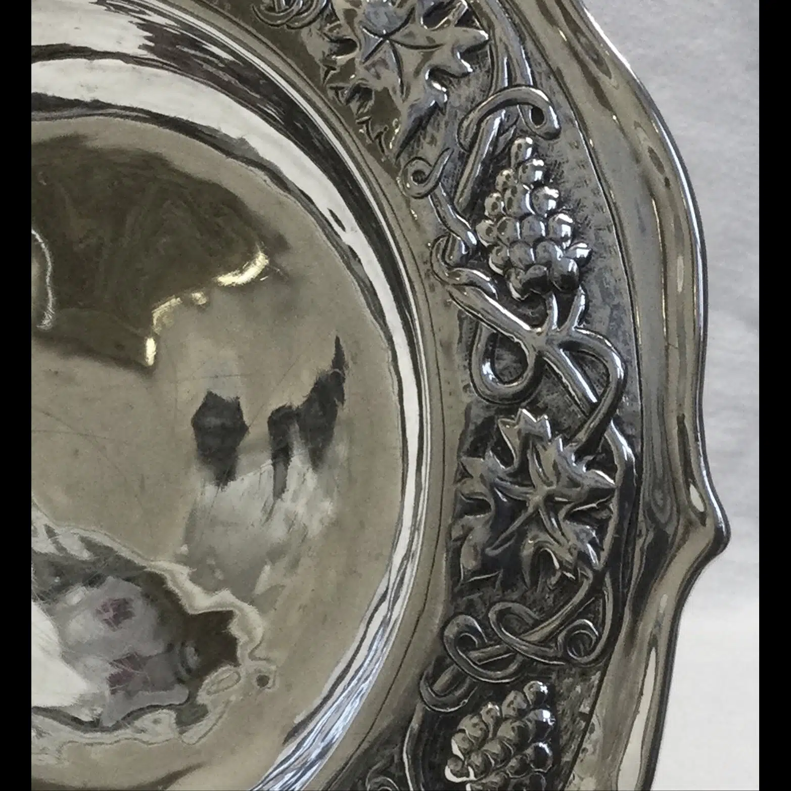 keswick school of industrial arts silver coaster