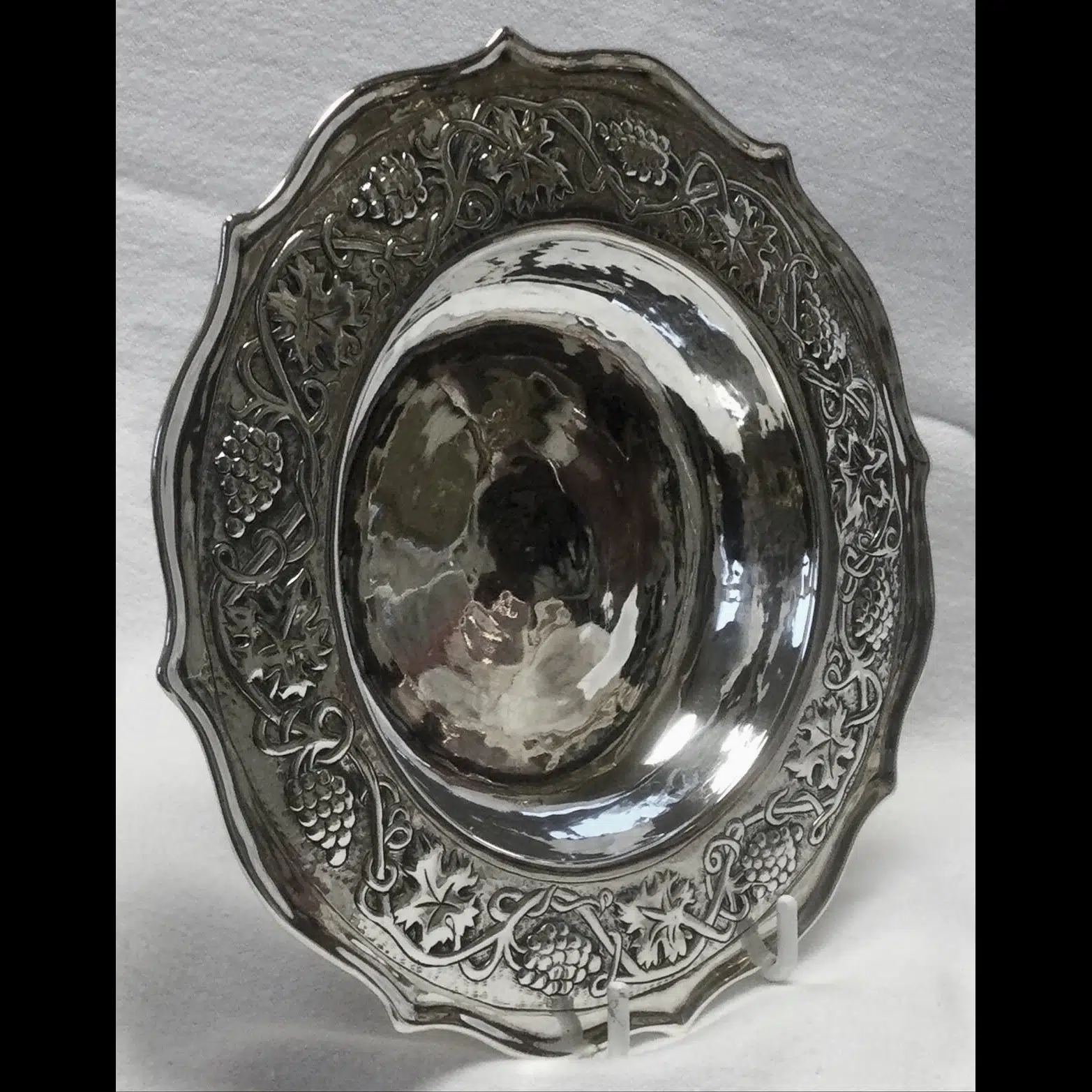keswick school of industrial arts silver coaster