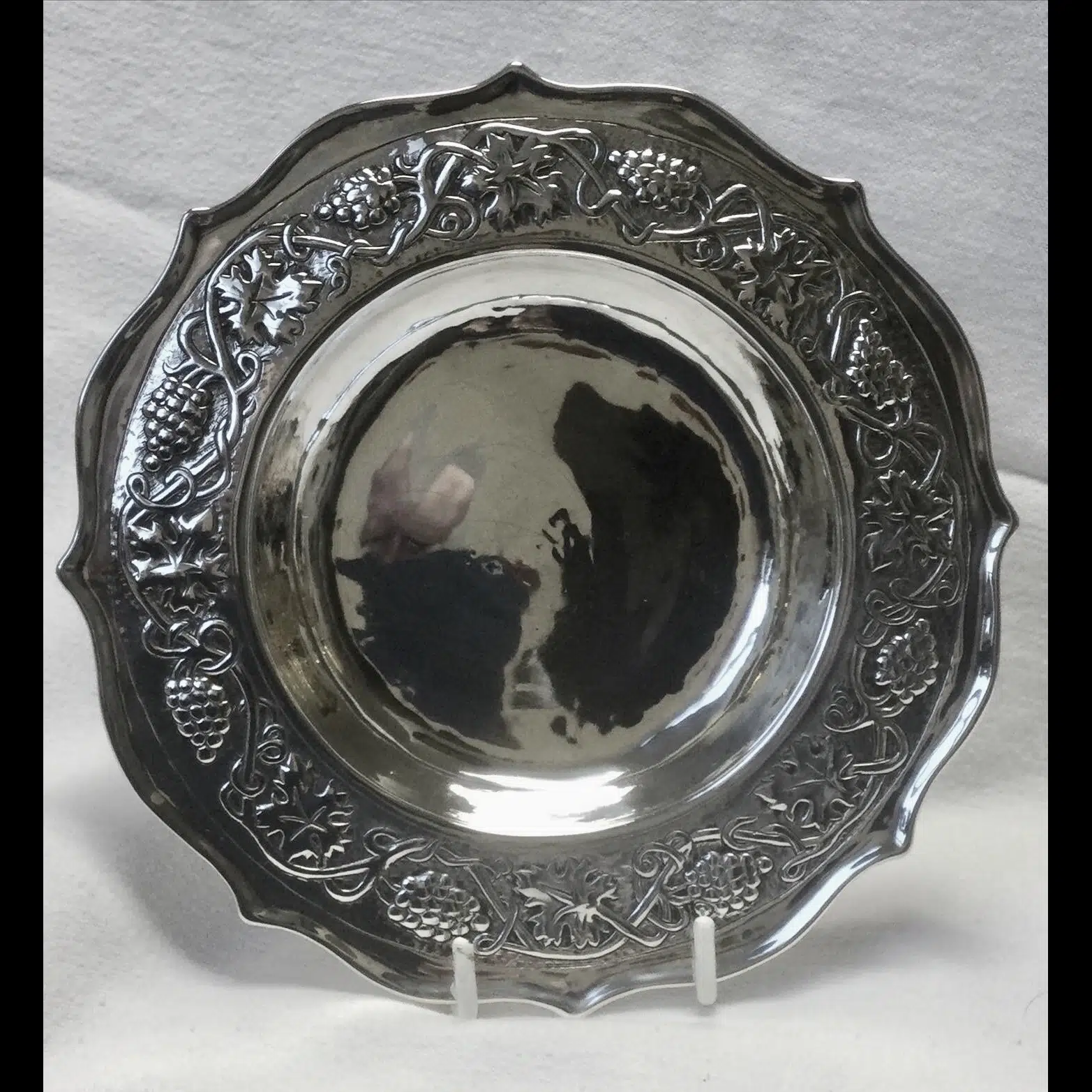 keswick school of industrial arts silver coaster