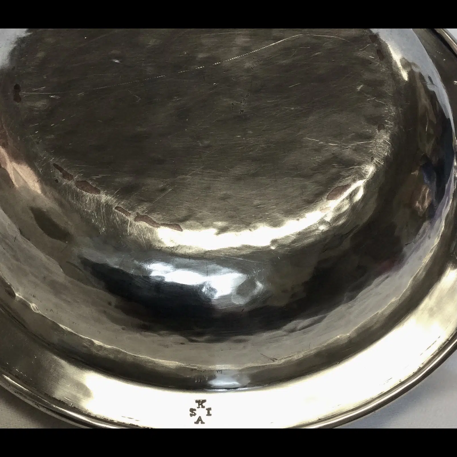 keswick school of industrial art silver plated muffin dish