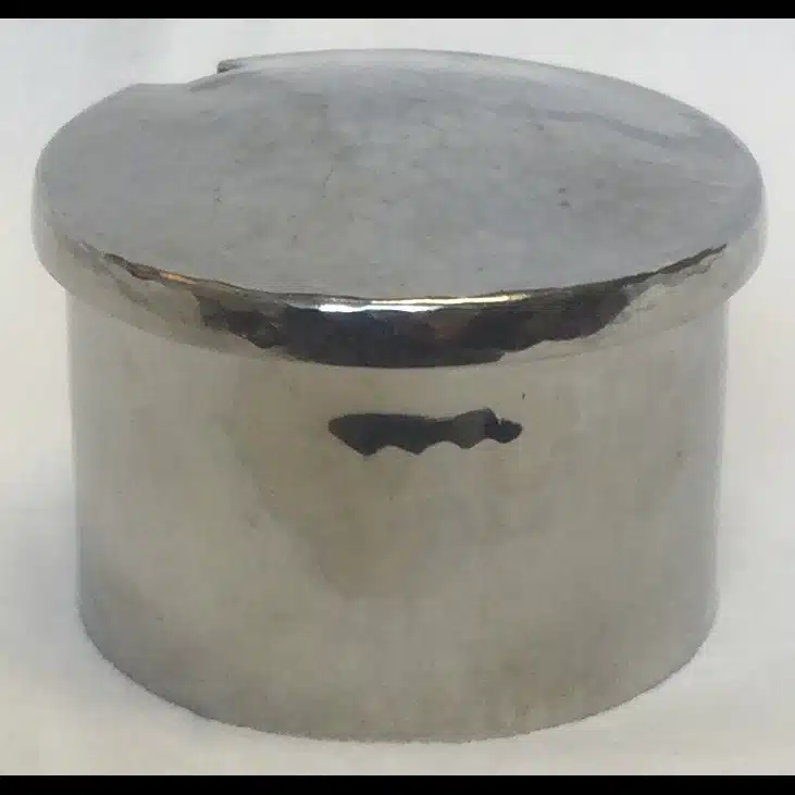 keswick school of industrial arts ksia covered steel sugar bowl
