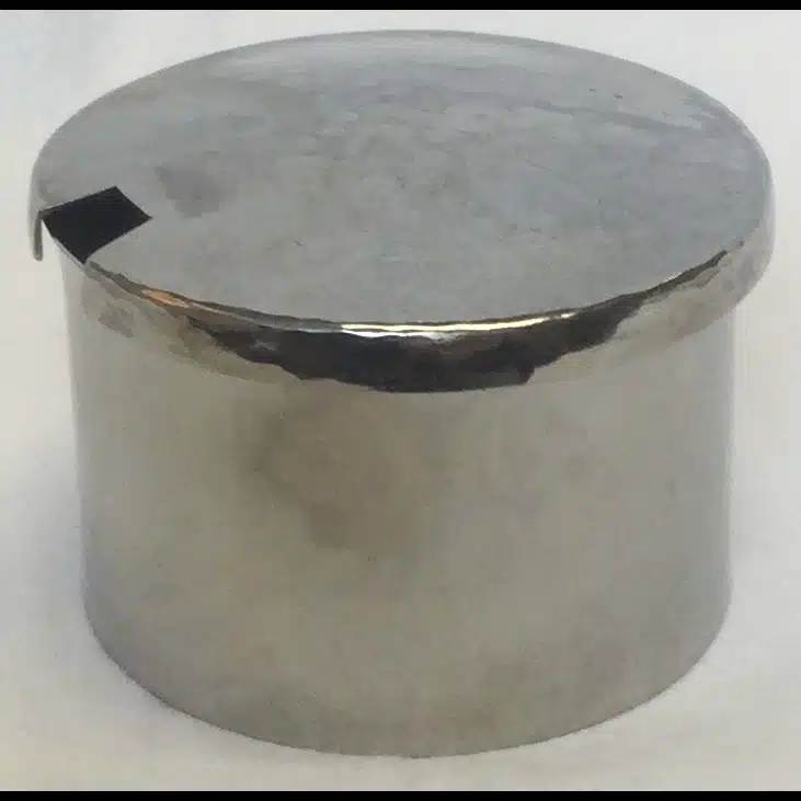 keswick school of industrial arts ksia covered steel sugar bowl
