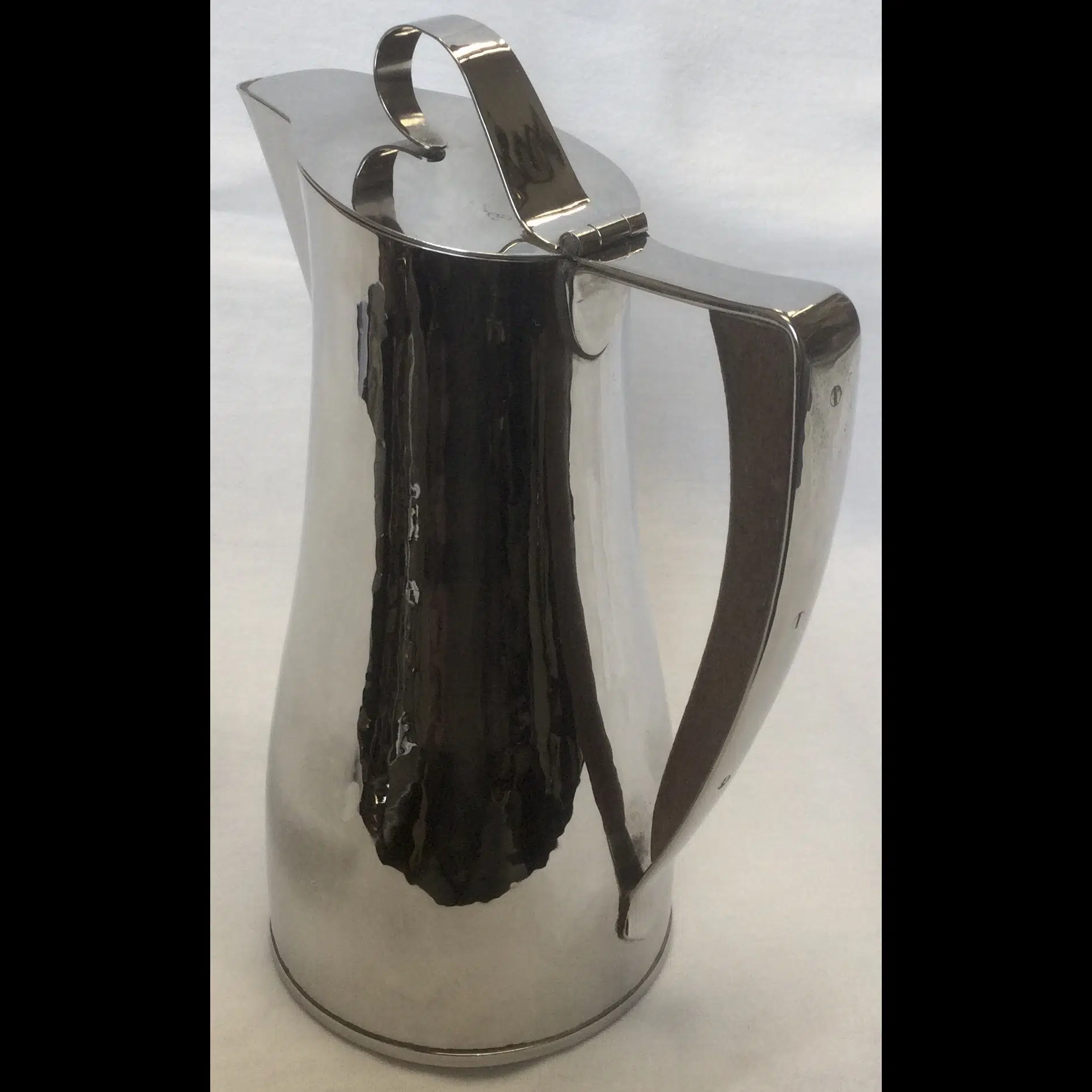keswick school of industrial arts steel modernist coffee pot