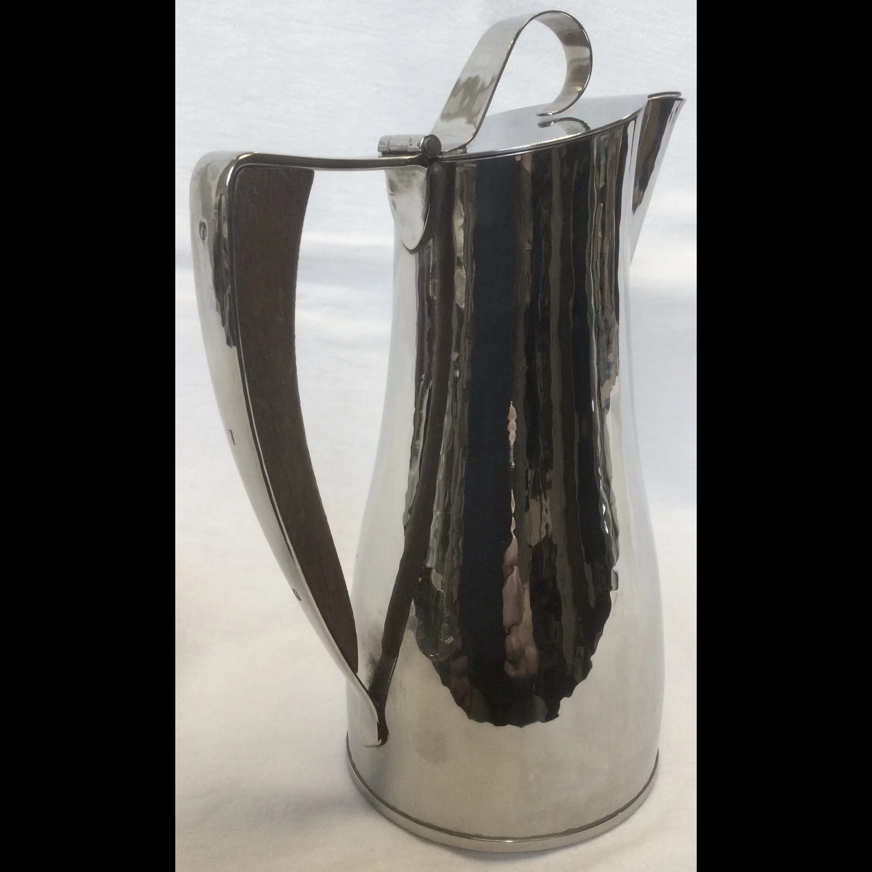 keswick school of industrial arts steel modernist coffee pot