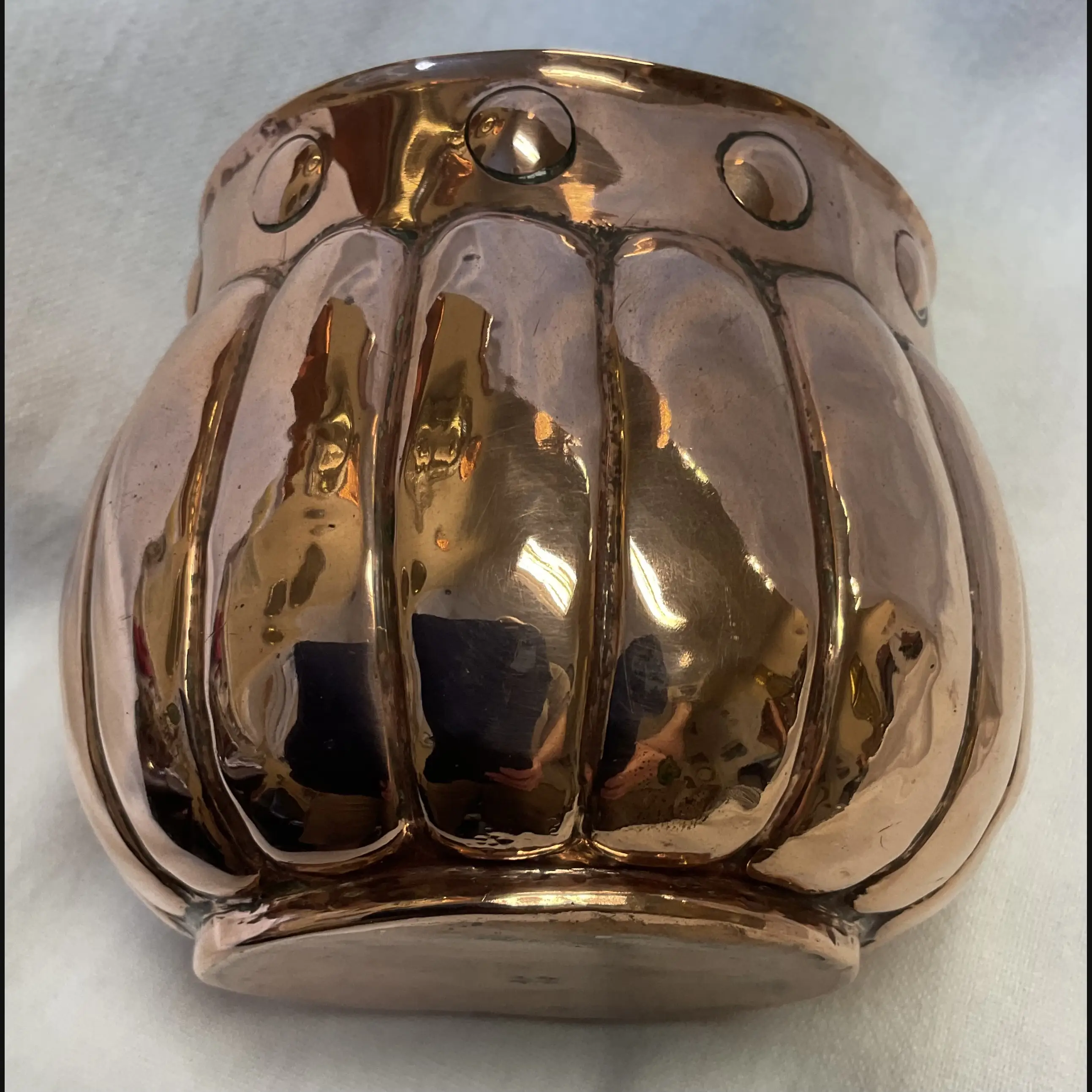 keswick school of industrial art ksia arts and crafts small early copper cache pot